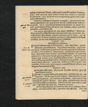 Caput VII. De inofficio testamento.