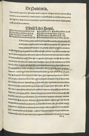 Tituli Libri Sexti.