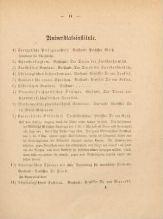 17-20, Universitätsinstitute