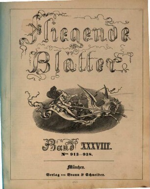 Fliegende Blätter. 38 = Nr. 913 - 938. [1863]