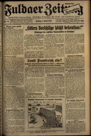 Ausgabe vom Freitag, den 03. April 1936.