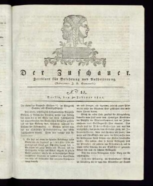 No. 15 - 3. Februar 1821