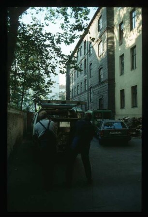 Diapositiv: Adalbertstr. 82, Oktober 1991