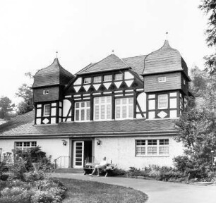 Badehaus (Fachwerkbau); Nidda, Kurstraße 2a
