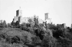 Rötteln: Burgruine von Westen (Gesamtlänge)