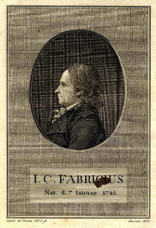 Bildnis von Johann Christian Fabricius (1745-1808)