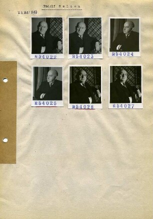 Portraitserie Rudolf Nelson