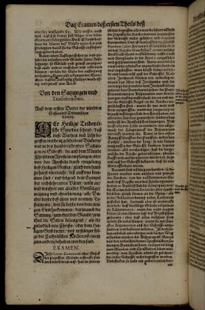 Von den Satzungen und Traditionibus