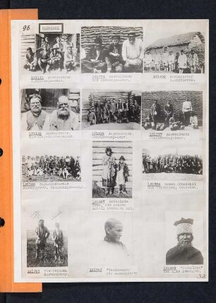 Albumblatt 32 mit Angebotsserie "Russland"