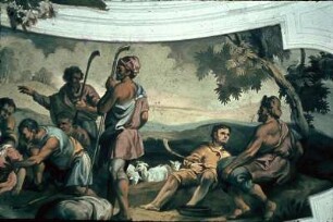 Joseph wird in die Zisterne geworfen
