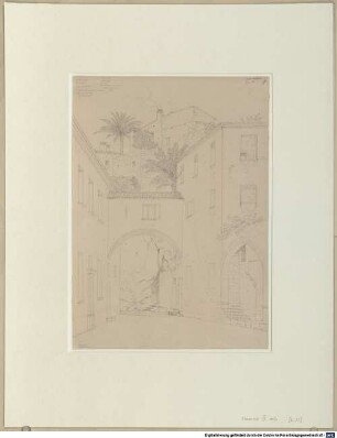 Nachlass von Leo von Klenze (1784-1864) - BSB Klenzeana, IX.10. Zeichnungen aus Italien [u.a.] - BSB Klenzeana IX.10