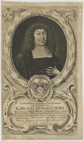 Bildnis des Michael Henricvs Horn