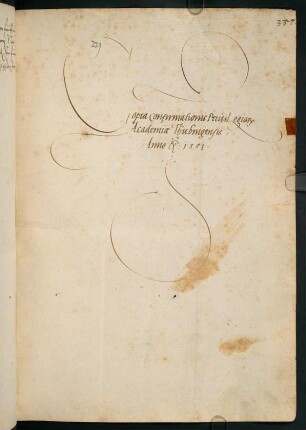 Copia Confirmationis Privilegior[um] Academiae Thubingensis vom 18.06.1551 [Herzog Christophs Confirmation der Universitätsprivilegien; Ausfertigung: UAT U 17; weitere Abschrift: UAT U 19a]