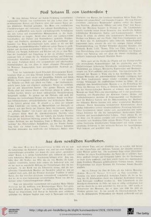 10/11: Fürst Johann II. von Liechtenstein