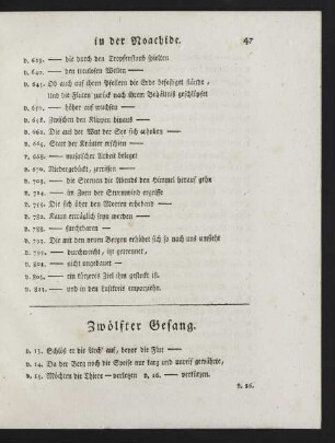 Zwölfter Gesang