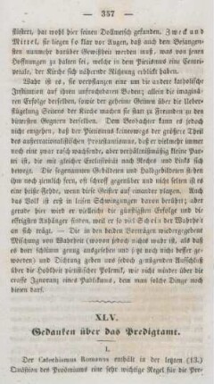 357-367 Gedanken über das Predigtamt