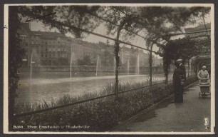 Ansichtskarte "Ehemaliges Engelbecken und Elisabeth-Ufer"