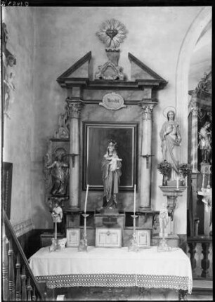 Stupferich Sankt Cyriakus Kirche Seitenaltar