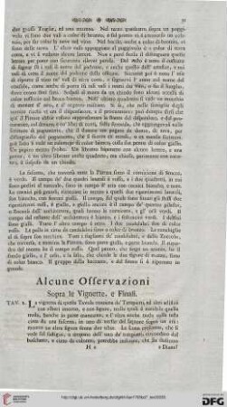Alcune Osservazioni