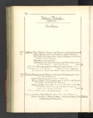 Schriften mehrerer Verfasser - Miscellanea