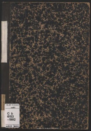 10.1902, Sonderausg. 27: Systemurkunde der Gabelsberger'schen Stenographie