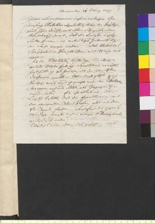 Brief von Voigt, Christian Gottlob an Goethe, Johann Wolfgang von