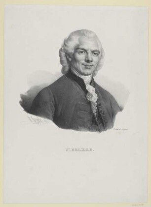 Bildnis des J. Delille