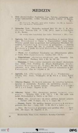 Medizin (Nr. 1-492)