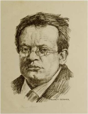 Lithographie Max Reger