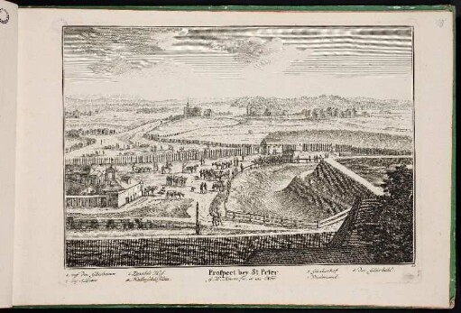 10. Prospect bey St. Peter. - Nürnberg-Gleißhammer; Nürnberg-Zerzabelshof; Siechenhaus Sankt Peter, Nürnberg; Hallerweiherhaus, Nürnberg; Nürnberg-Glockenhof; Ehemaliger Herrensitz Gleißbühl, Nürnberg