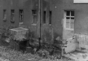 Leipzig-Hochwasser, Alter Amtshof, 13.7.54