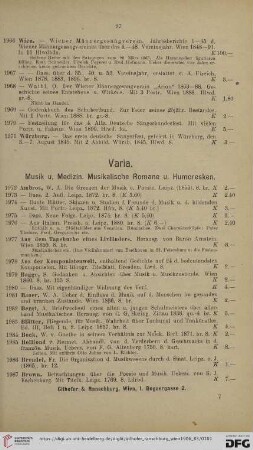 Varia (Nr. 1972 - 2071)