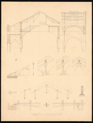 Neue Synagoge, Berlin: Konstruktionsdetails, Eisenverbindungen