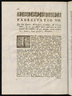 72-84, Exercitatio VII.