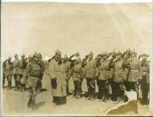 Hindenburg und Ludendorff an der Front