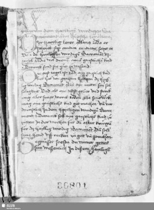 Gebete (überwiegend Kommuniongebete) - Mscr.Dresd.M.290
