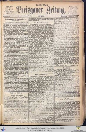 20.10.1901 (Zweites Blatt)