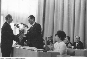 Dresden. Gerhard Schill, Wahl und Antritt als Oberbürgermeister von Dresden, 1965