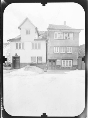 Schmalkalden, Künkelsgasse. Wohnhäuser. Straßenfront