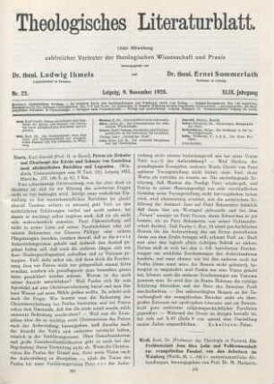369-370 [Rezension] Goetz, Karl Gerold, Petrus als Gründer und Oberhaupt der Kirche und Schauer von Gesichten nach den altchristlichen Berichten und Legenden