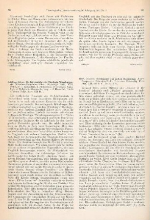 212-213 [Rezension] Eller, Vernard, Kierkegaard and radical discipleship