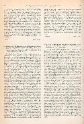 212-213 [Rezension] Eller, Vernard, Kierkegaard and radical discipleship