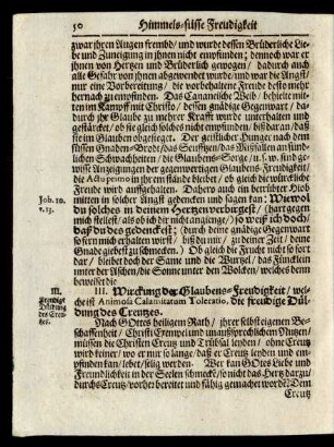 III. [Freudige Düldung des Creutzes.]