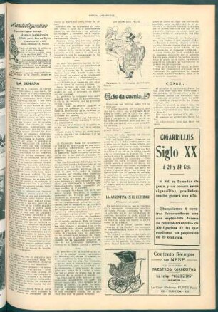 La Argentina en el exterior : (Resumen semanal)