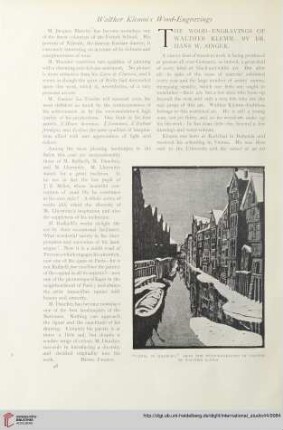 The wood-engravings of Walther Klemm