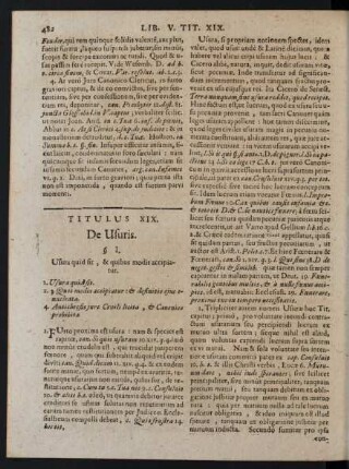 Titulus XIX.