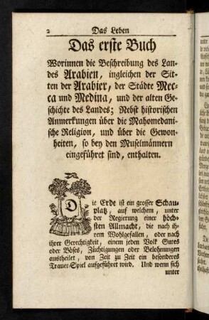 2-12, Die Erde ist ein grosser Schauplatz, ...