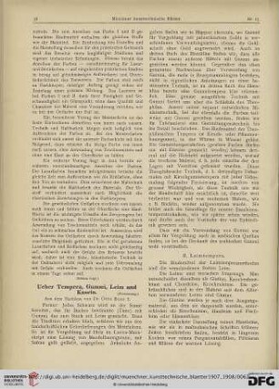 4: Ueber Tempera, Gummi, Leim und Kasein, [3]