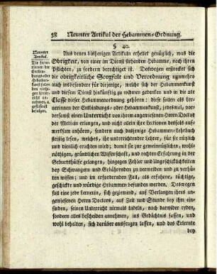 Neunter Artikul - Zwölfter Artikul