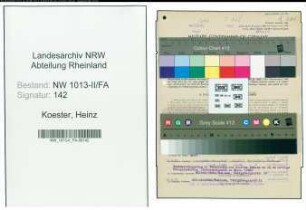Entnazifizierung Heinz Koester , geb. 13.03.1915 (Buchhalter)